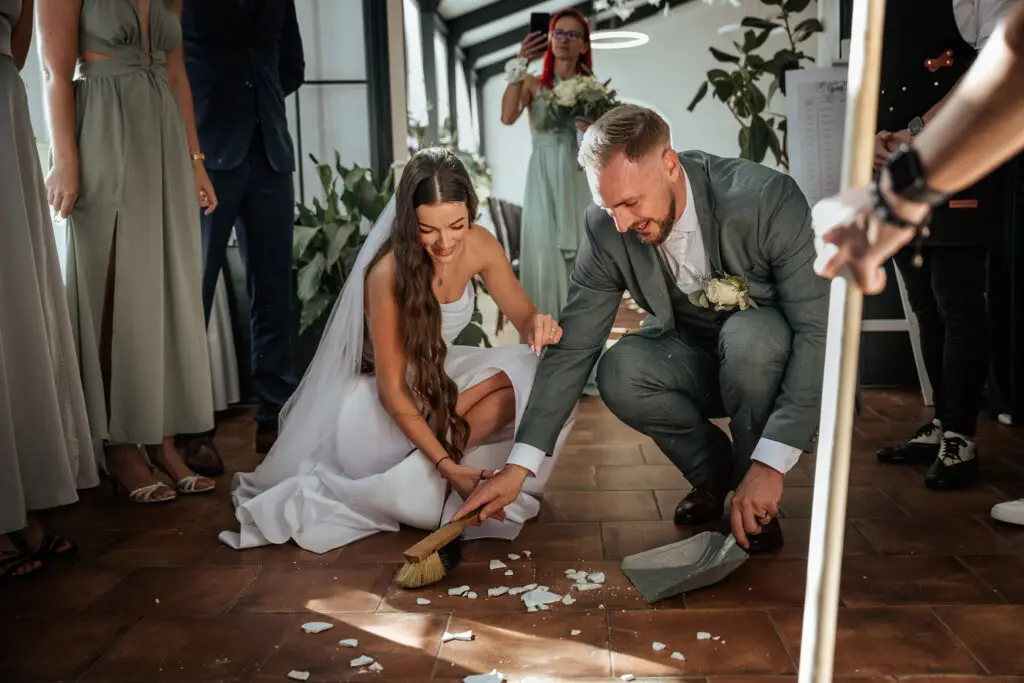 Tradice na svatbě Kateřiny a Břeťu