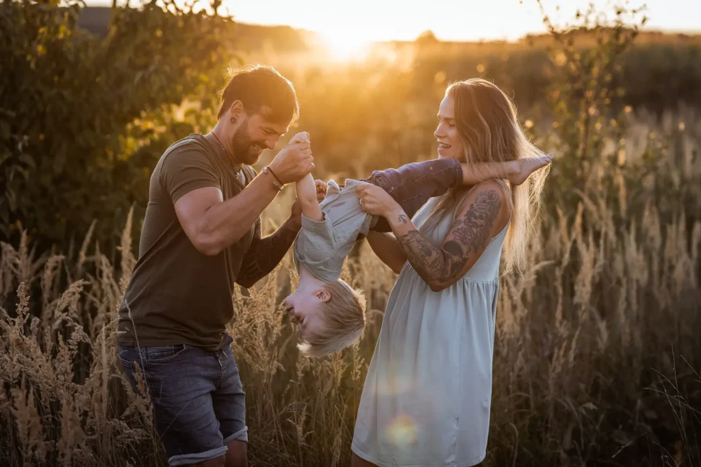 Rastné focení - barevný západ sluve v Olomouci